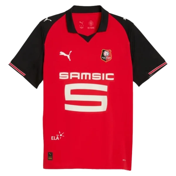 Camisola Stade Rennais Homem Equipamento 1ª 2025-26 Camisola Stade Rennais Homem Equipamento 1ª 2025-26