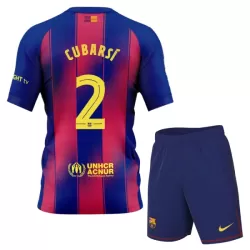 Camisola FC Barcelona Cubarsi 2 Criança Equipamento 1ª 2025-26 Camisola FC Barcelona Cubarsi 2 Criança Equipamento 1ª 2025-26