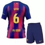 Camisola FC Barcelona Gavi 6 Criança Equipamento 1ª 2025-26