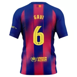 Camisola FC Barcelona Gavi 6 Homem Equipamento 1ª 2025-26 Camisola FC Barcelona Gavi 6 Homem Equipamento 1ª 2025-26