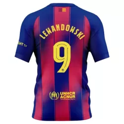 Camisola FC Barcelona Lewandowski 9 Homem Equipamento 1ª 2025-26 Camisola FC Barcelona Lewandowski 9 Homem Equipamento 1ª 2025-26