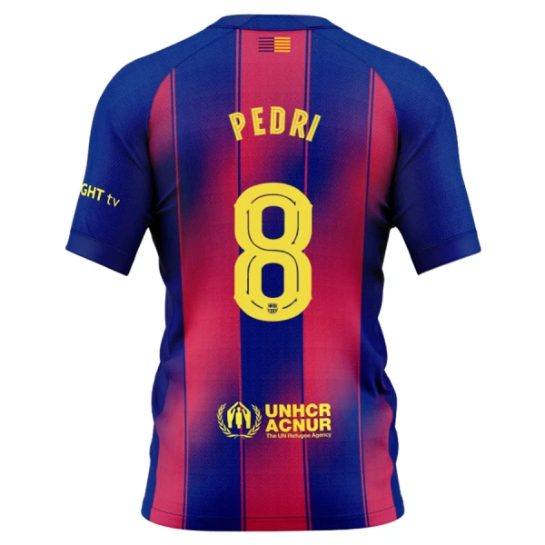 Camisola FC Barcelona Pedri 8 Criança Equipamento 1ª 2025-26