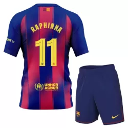 Camisola FC Barcelona Raphinha 11 Criança Equipamento 1ª 2025-26 Camisola FC Barcelona Raphinha 11 Criança Equipamento 1ª 2025-26