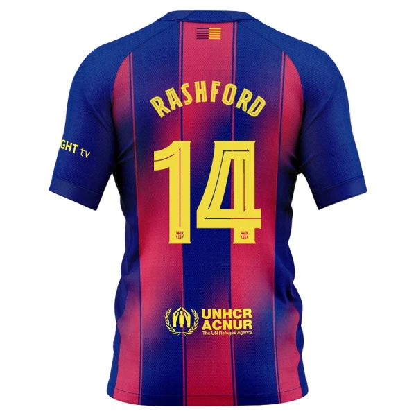Camisola FC Barcelona Rashford 14 Criança Equipamento 3ª 2025-26