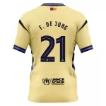 Camisola FC Barcelona x Kobe Bryant Frenkie de Jong 21 Homem Equipamento 2ª 2025-26