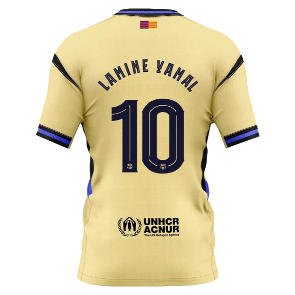 Camisola FC Barcelona x Kobe Bryant Lamine Yamal 10 Criança Equipamento 2ª 2025-26
