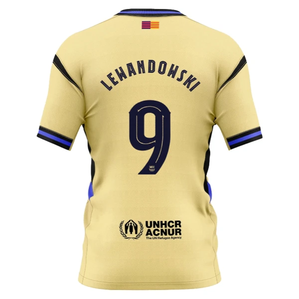 Camisola FC Barcelona x Kobe Bryant Lewandowski 9 Homem Equipamento 2ª 2025-26