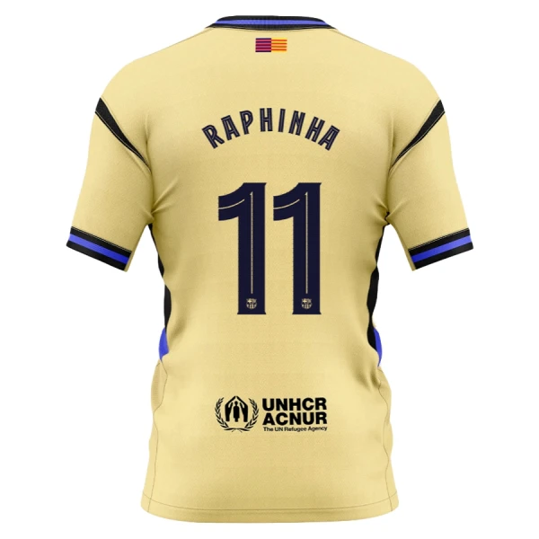 Camisola FC Barcelona x Kobe Bryant Raphinha 11 Homem Equipamento 2ª 2025-26