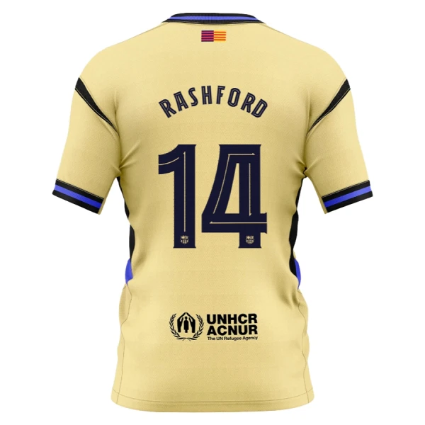 Camisola FC Barcelona x Kobe Bryant Rashford 14 Homem Equipamento 2ª 2025-26