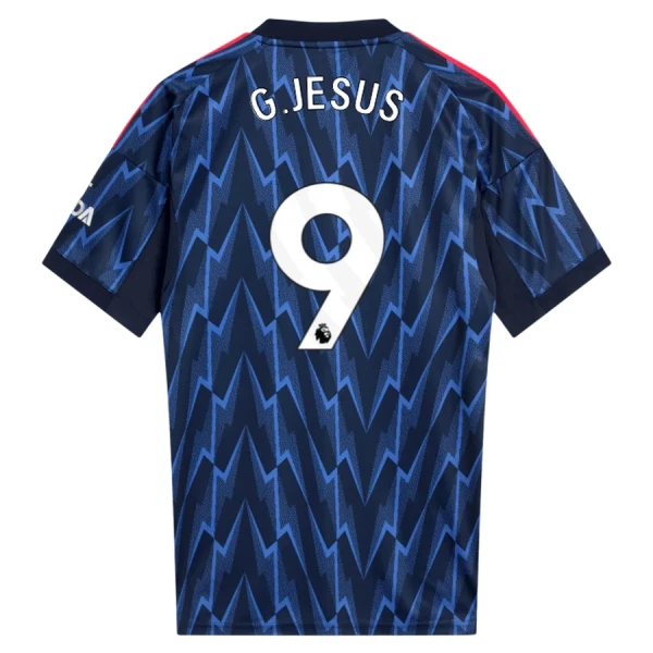 Camisola Arsenal G.Jesus 9 Homem Equipamento 2ª 2025-26 Camisola Arsenal G.Jesus 9 Homem Equipamento 2ª 2025-26