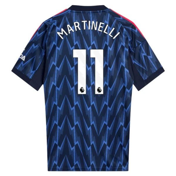 Camisola Arsenal Martinelli 11 Homem Equipamento 2ª 2025-26 Camisola Arsenal Martinelli 11 Homem Equipamento 2ª 2025-26