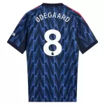 Camisola Arsenal Ødegaard 8 Homem Equipamento 2ª 2025-26