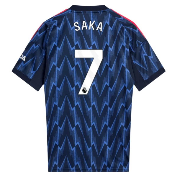 Camisola Arsenal Saka 7 Homem Equipamento 2ª 2025-26 Camisola Arsenal Saka 7 Homem Equipamento 2ª 2025-26