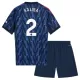 Camisola Arsenal Saliba 2 Criança Equipamento 2ª 2025-26 Camisola Arsenal Saliba 2 Criança Equipamento 2ª 2025-26