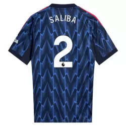 Camisola Arsenal Saliba 2 Homem Equipamento 2ª 2025-26 Camisola Arsenal Saliba 2 Homem Equipamento 2ª 2025-26