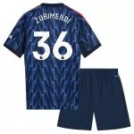 Camisola Arsenal Zubimendi 36 Criança Equipamento 2ª 2025-26