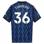 Camisola Arsenal Zubimendi 36 Homem Equipamento 2ª 2025-26