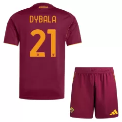 Camisola AS Roma Dybala 21 Criança Equipamento 1ª 2025-26 Camisola AS Roma Dybala 21 Criança Equipamento 1ª 2025-26