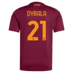 Camisola AS Roma Dybala 21 Homem Equipamento 1ª 2025-26