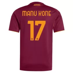 Camisola AS Roma Manu Kone 17 Homem Equipamento 1ª 2025-26 Camisola AS Roma Manu Kone 17 Homem Equipamento 1ª 2025-26