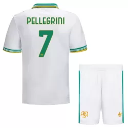 Camisola AS Roma Pellegrini 7 Criança Equipamento 3ª 2025-26 Camisola AS Roma Pellegrini 7 Criança Equipamento 3ª 2025-26