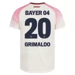 Camisola Bayer Leverkusen Alejandro Grimaldo 20 Homem Equipamento 2ª 2025-26