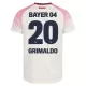 Camisola Bayer Leverkusen Alejandro Grimaldo 20 Homem Equipamento 2ª 2025-26 Camisola Bayer Leverkusen Alejandro Grimaldo 20 Homem Equipamento 2ª 2025-26