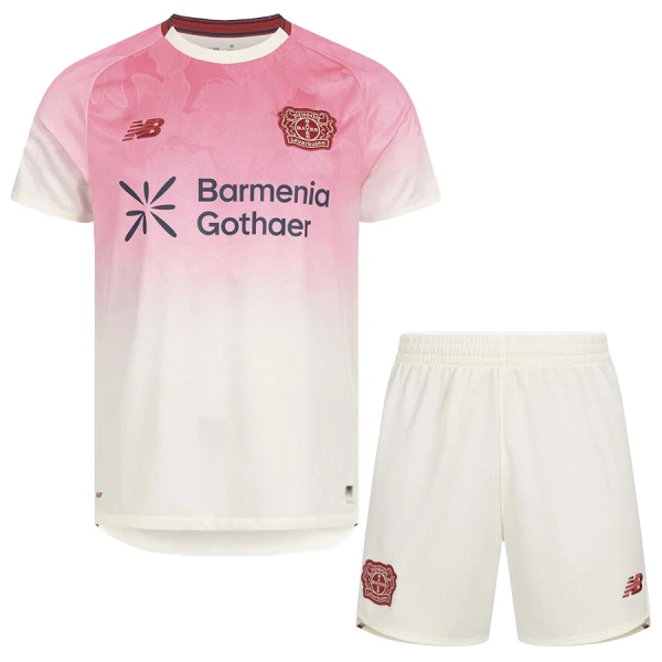 Camisola Bayer Leverkusen Criança Equipamento 1ª 2025-26 Camisola Bayer Leverkusen Criança Equipamento 1ª 2025-26