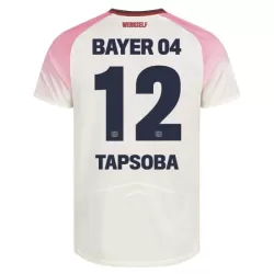 Camisola Bayer Leverkusen Edmond Tapsoba 12 Homem Equipamento 2ª 2025-26 Camisola Bayer Leverkusen Edmond Tapsoba 12 Homem Equipamento 2ª 2025-26
