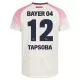 Camisola Bayer Leverkusen Edmond Tapsoba 12 Homem Equipamento 2ª 2025-26