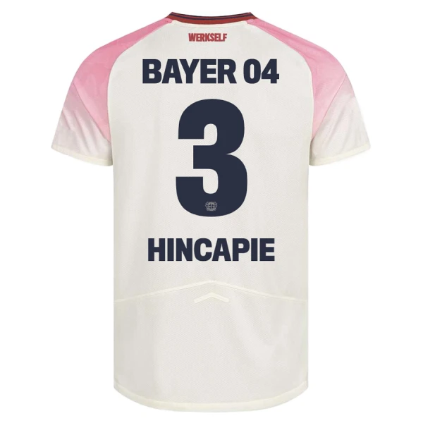 Camisola Bayer Leverkusen Piero Hincapie 3 Homem Equipamento 2ª 2025-26 Camisola Bayer Leverkusen Piero Hincapie 3 Homem Equipamento 2ª 2025-26