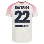 Camisola Bayer Leverkusen Victor Boniface 22 Homem Equipamento 2ª 2025-26