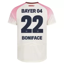 Camisola Bayer Leverkusen Victor Boniface 22 Homem Equipamento 2ª 2025-26 Camisola Bayer Leverkusen Victor Boniface 22 Homem Equipamento 2ª 2025-26