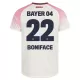 Camisola Bayer Leverkusen Victor Boniface 22 Homem Equipamento 2ª 2025-26 Camisola Bayer Leverkusen Victor Boniface 22 Homem Equipamento 2ª 2025-26