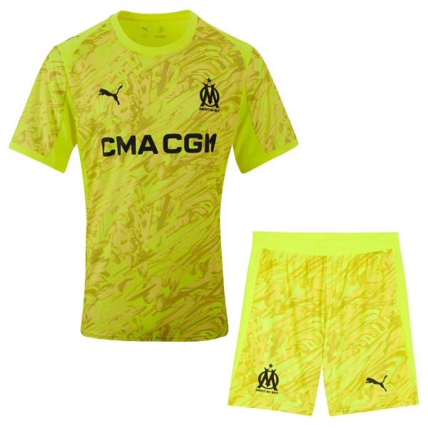Camisola Guarda-Redes Olympique Marseille Criança 2025-26 Amarela Camisola Guarda-Redes Olympique Marseille Criança 2025-26 Amarela
