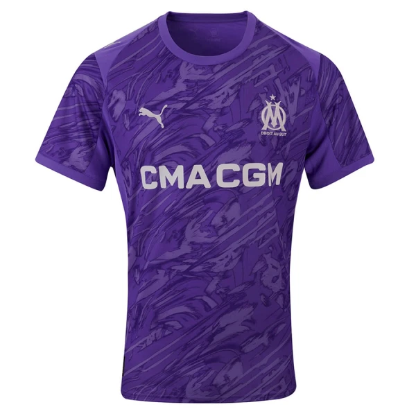 Camisola Guarda-Redes Olympique Marseille Homem 2025-26 Roxo Camisola Guarda-Redes Olympique Marseille Homem 2025-26 Roxo
