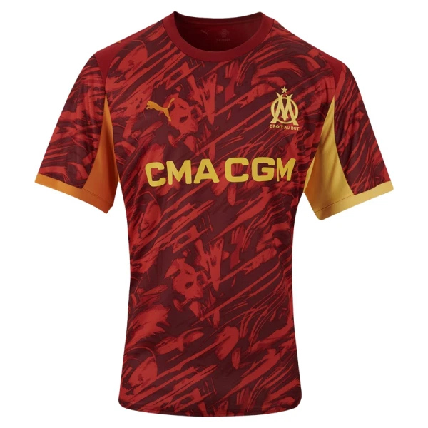 Camisola Guarda-Redes Olympique Marseille Homem 2025-26 Vermelha Camisola Guarda-Redes Olympique Marseille Homem 2025-26 Vermelha
