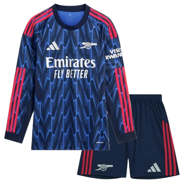 Camisola Manga Comprida Arsenal Criança Equipamento 2ª 2025-26 Camisola Manga Comprida Arsenal Criança Equipamento 2ª 2025-26