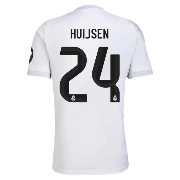 Camisola Real Madrid Huijsen 24 Homem Equipamento 1ª 2025-26 Camisola Real Madrid Huijsen 24 Homem Equipamento 1ª 2025-26