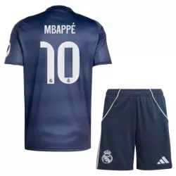 Camisola Real Madrid Mbappé 10 Criança Equipamento 2ª 2025-26 Camisola Real Madrid Mbappé 10 Criança Equipamento 2ª 2025-26