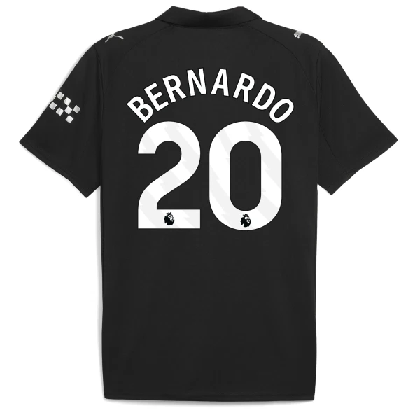 Camisola Manchester City Bernardo 20 Homem Equipamento 2ª 2025-26 Camisola Manchester City Bernardo 20 Homem Equipamento 2ª 2025-26