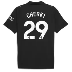 Camisola Manchester City Cherki 29 Homem Equipamento 2ª 2025-26 Camisola Manchester City Cherki 29 Homem Equipamento 2ª 2025-26