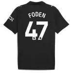 Camisola Manchester City Foden 47 Homem Equipamento 2ª 2025-26
