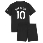 Camisola Manchester City Grealish 10 Criança Equipamento 2ª 2025-26