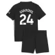 Camisola Manchester City Gvardiol 24 Criança Equipamento 2ª 2025-26 Camisola Manchester City Gvardiol 24 Criança Equipamento 2ª 2025-26