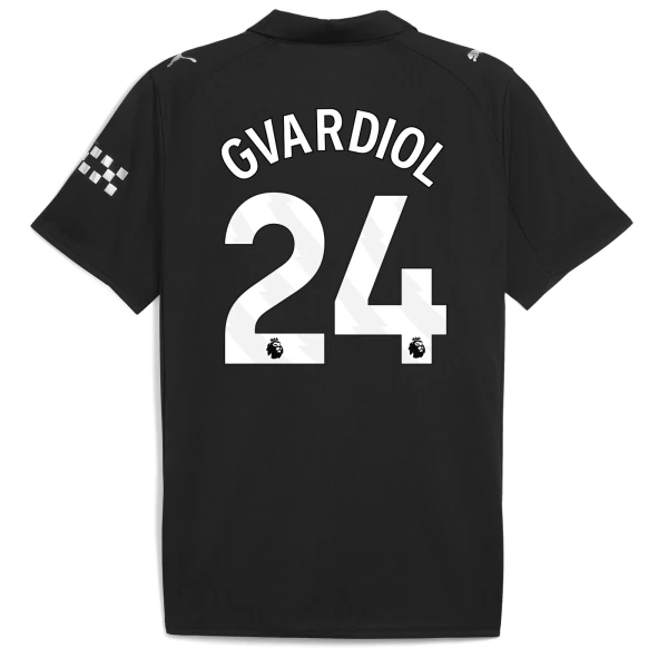Camisola Manchester City Gvardiol 24 Homem Equipamento 2ª 2025-26 Camisola Manchester City Gvardiol 24 Homem Equipamento 2ª 2025-26