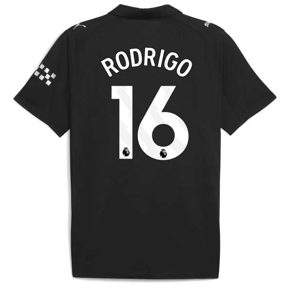 Camisola Manchester City Rodrigo 16 Homem Equipamento 2ª 2025-26 Camisola Manchester City Rodrigo 16 Homem Equipamento 2ª 2025-26