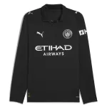 Camisola Manga Comprida Manchester City Homem Equipamento 2ª 2025-26