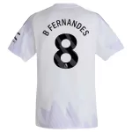 Camisola Manchester United Bruno Fernandes 8 Homem Equipamento 2ª 2025-26