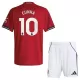 Camisola Manchester United Cunha 10 Criança Equipamento 1ª 2025-26 Camisola Manchester United Cunha 10 Criança Equipamento 1ª 2025-26